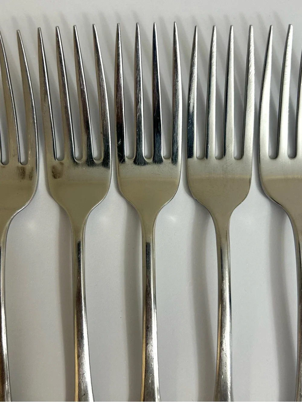 Oneida SSS Colonial Boston Minuteman Stainless Steel Dinner Forks - Set of 5